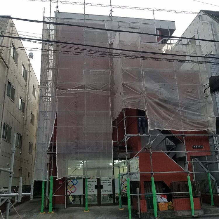 東京都　企業様の外壁工事